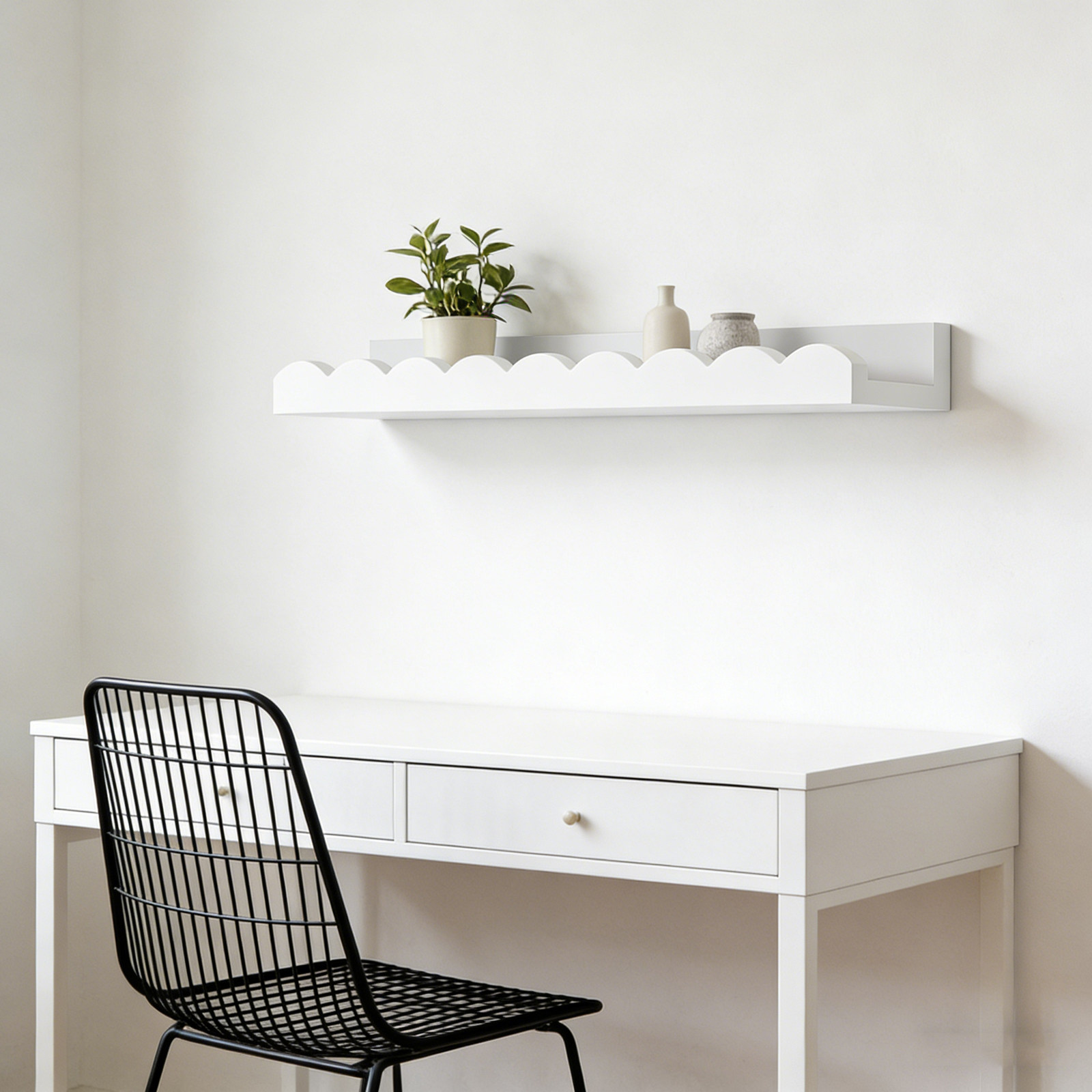 Baby Nursery Floating Shelves - 2 szt. półek dziecięcych, wiszące półki