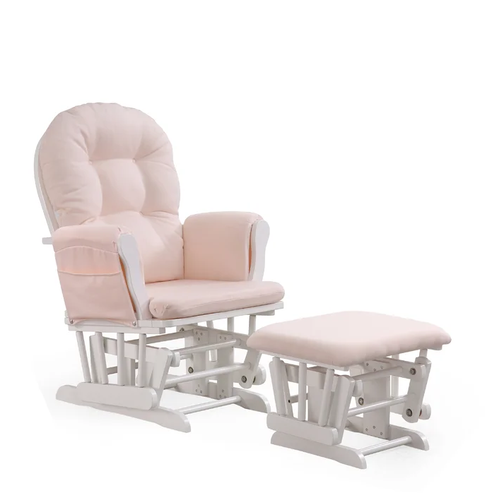 Baby Nursery Chair - Nowoczesne drewniane krzesło do karmienia piersią