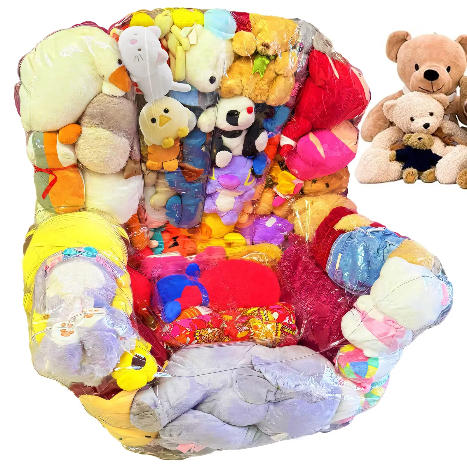 Baby Nursery Chair - Pokrowiec na krzesło w kształcie pluszowej