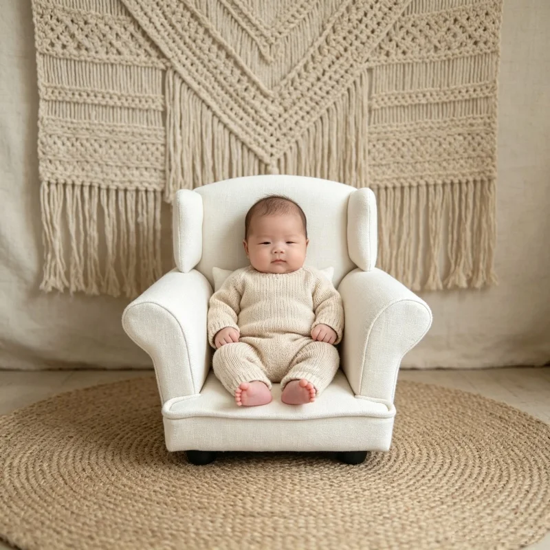 Baby Nursery Chair - Sofa, krzesło, łóżko do sesji zdjęciowych