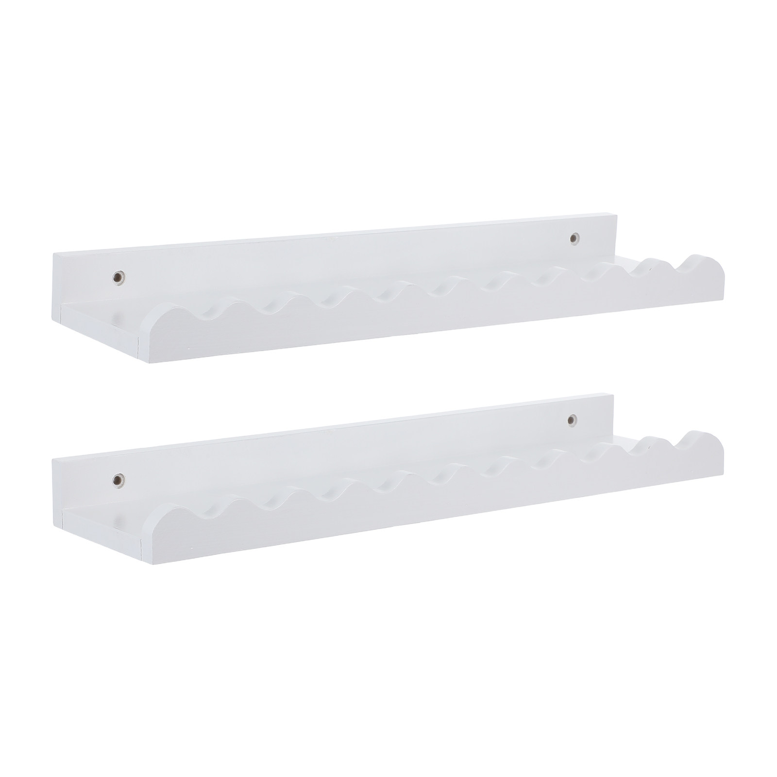2 sztuki naturalnych półek z l – Baby Nursery Floating Shelves recenzja i cena