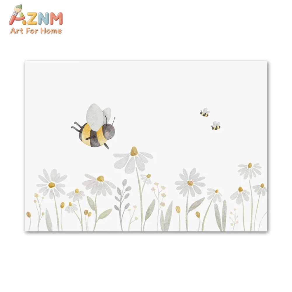 AZNM Akwarelowy Niedźwiedź Lis – Baby Nursery Frames recenzja i cena