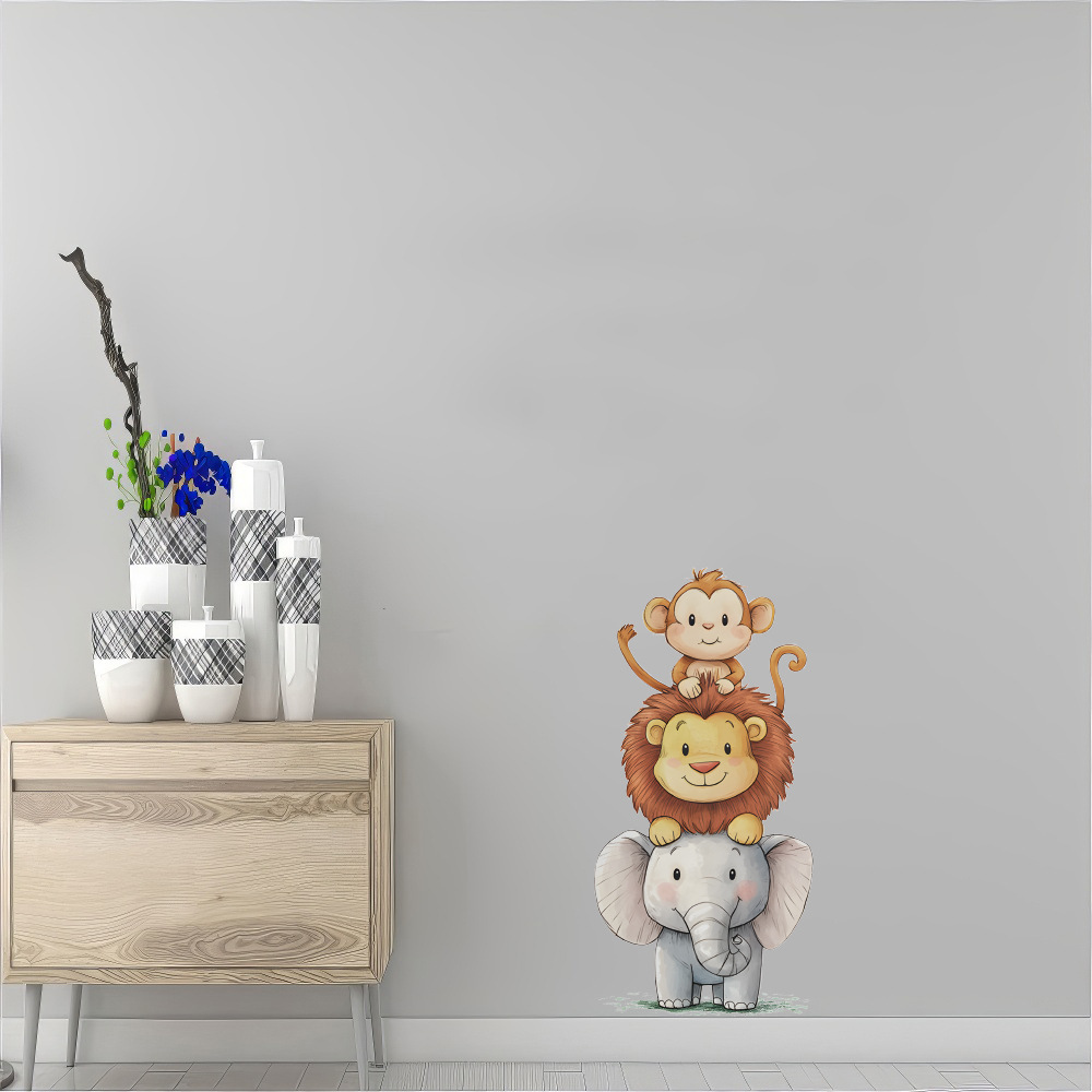 Urocze naklejki ścienne z moty – Baby Nursery Elephant recenzja i cena