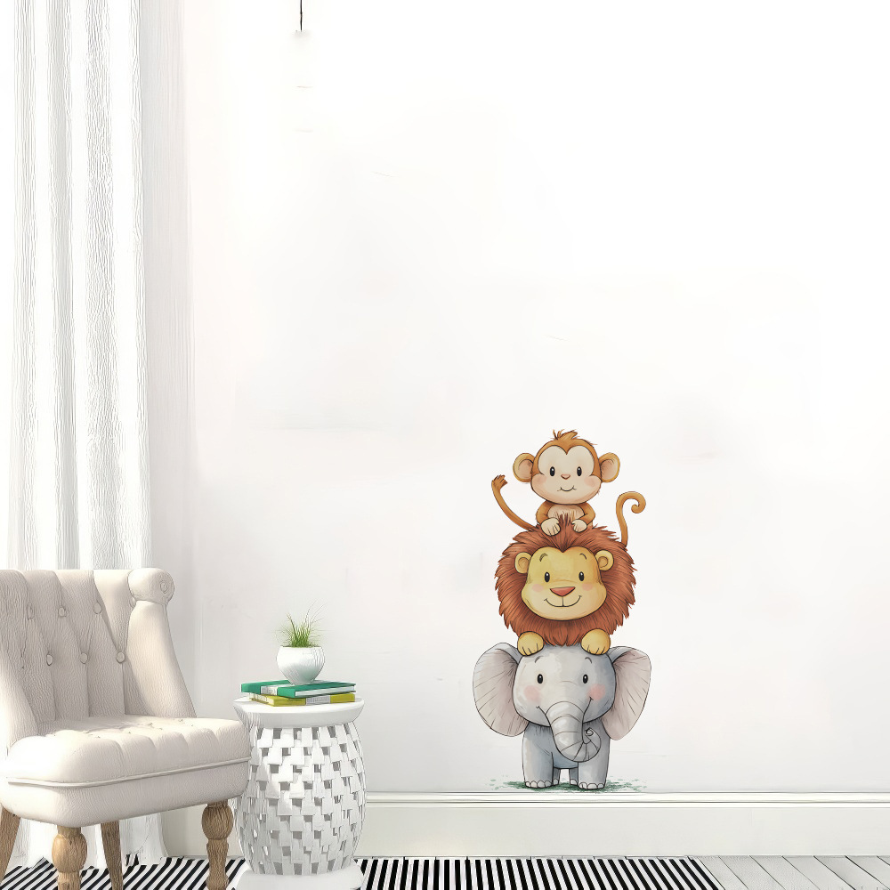 Urocze naklejki ścienne z moty – Baby Nursery Elephant recenzja i cena