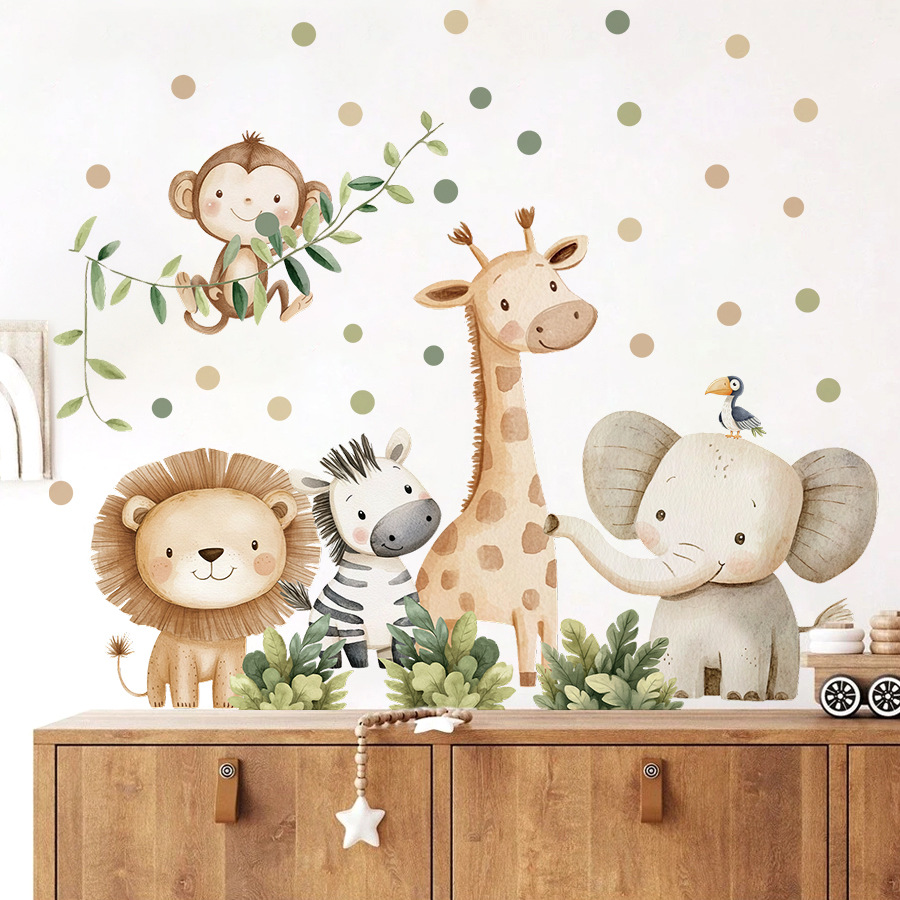 Naklejki ścienne Boho Las Zwie – Baby Nursery Giraffe recenzja i cena