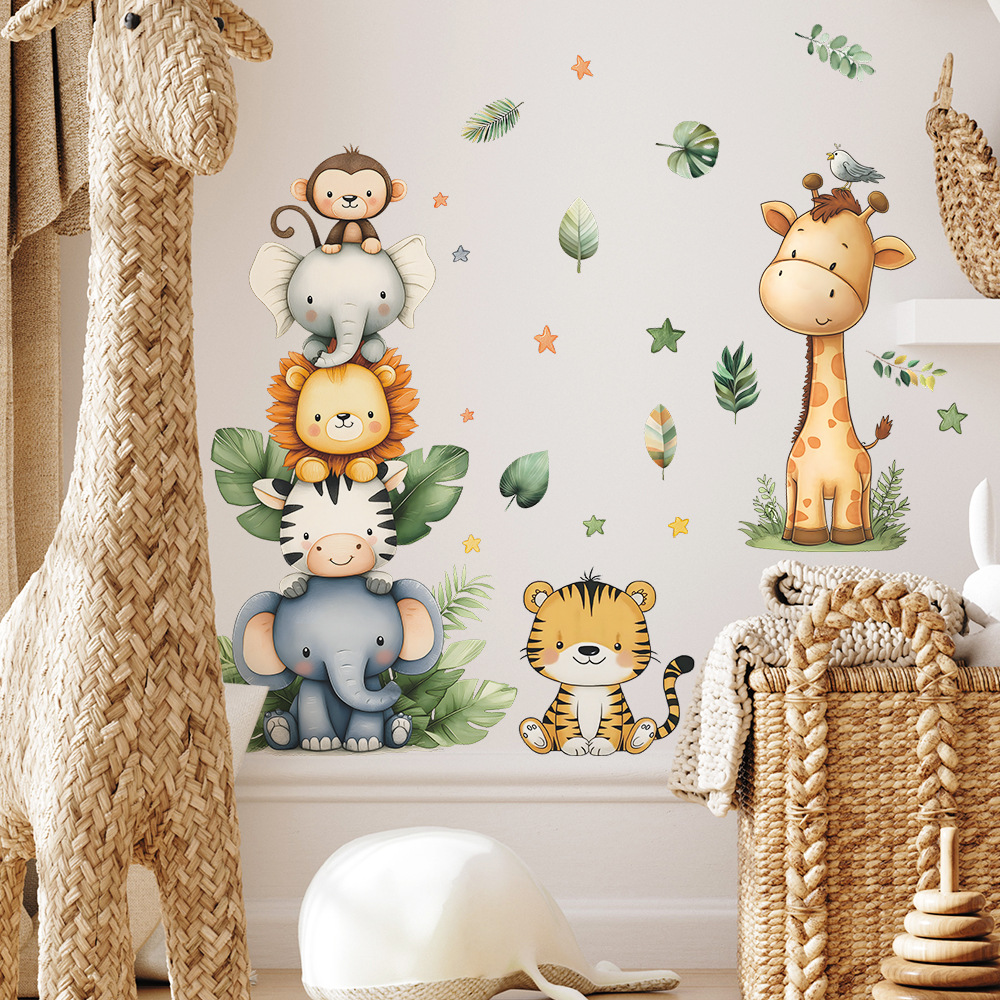 Naklejki ścienne Boho Las Zwie – Baby Nursery Giraffe recenzja i cena
