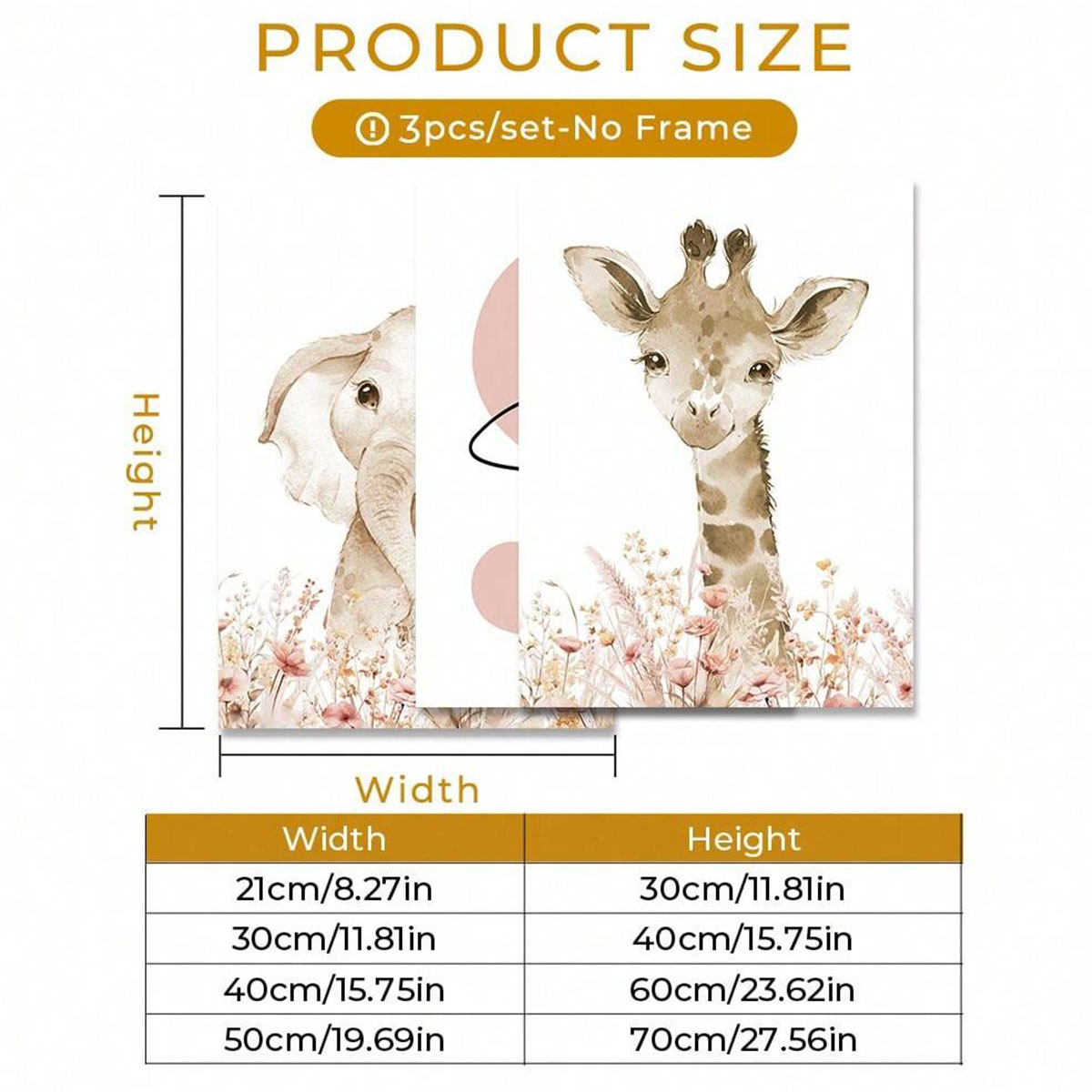 Personalizowany zestaw dekorac – Baby Nursery Decor recenzja i cena
