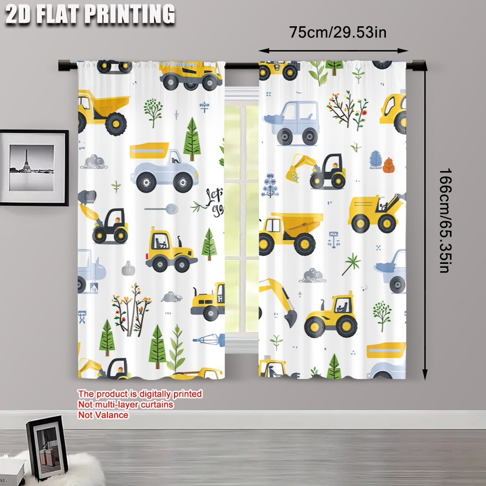 2 szt., druk płaski 2D, nowocz – Blackout Curtain Nursery recenzja i cena
