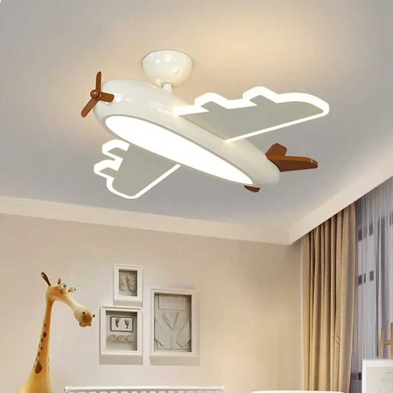 Lampa sufitowa Cartoon Airplan – Baby Nursery Decor Boy recenzja i cena
