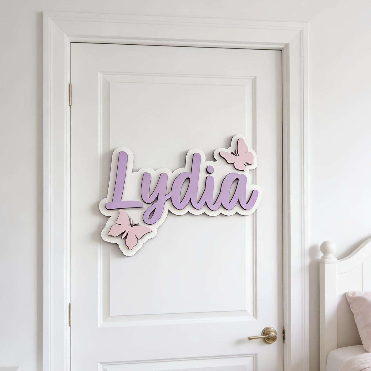 Spersonalizowana tabliczka z i – Baby Nursery Decor recenzja i cena