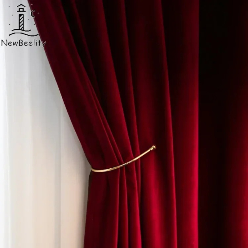 Nordycki współczesny bordowy c – Blackout Curtain Nursery recenzja i cena