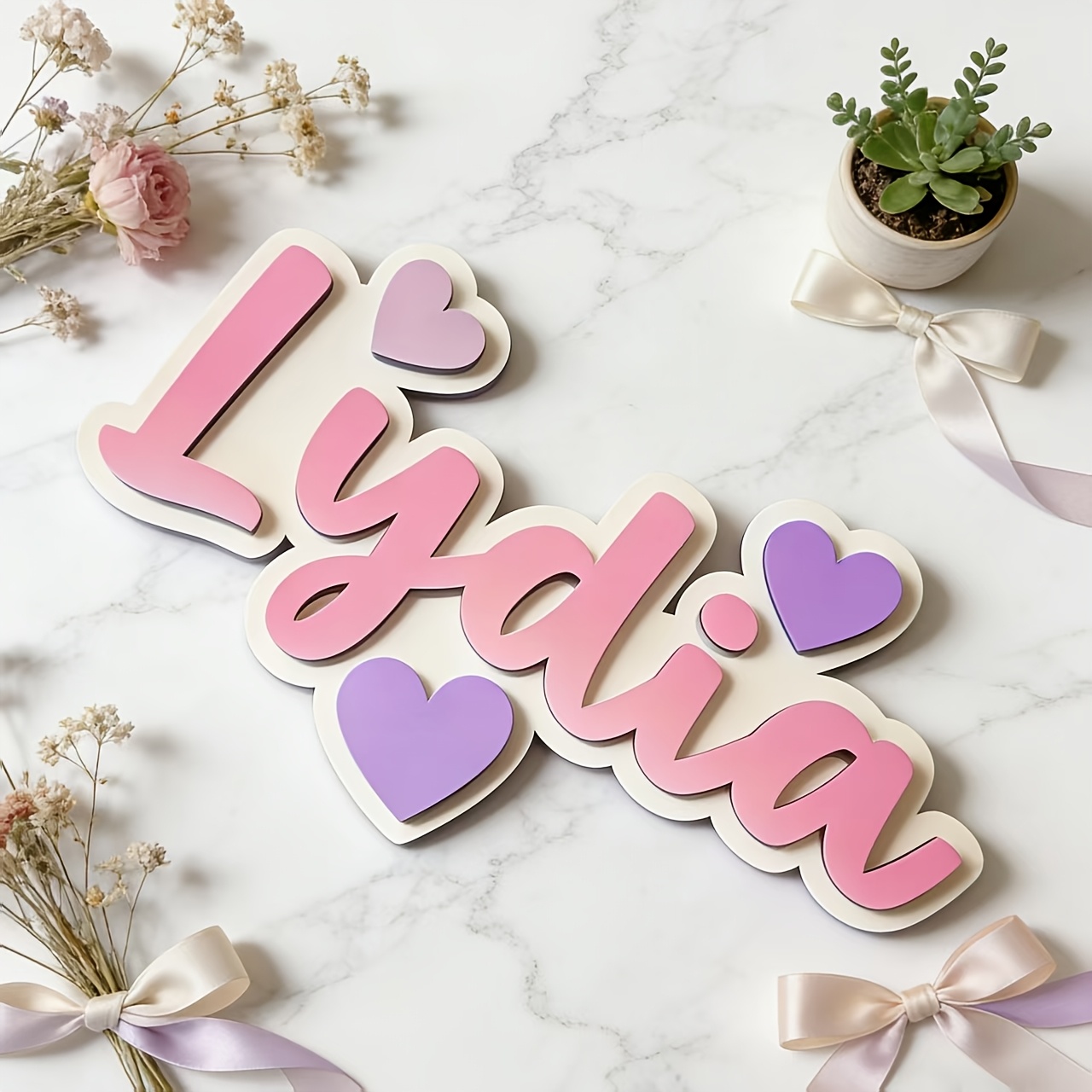Spersonalizowana tabliczka z i – Baby Nursery Decor recenzja i cena