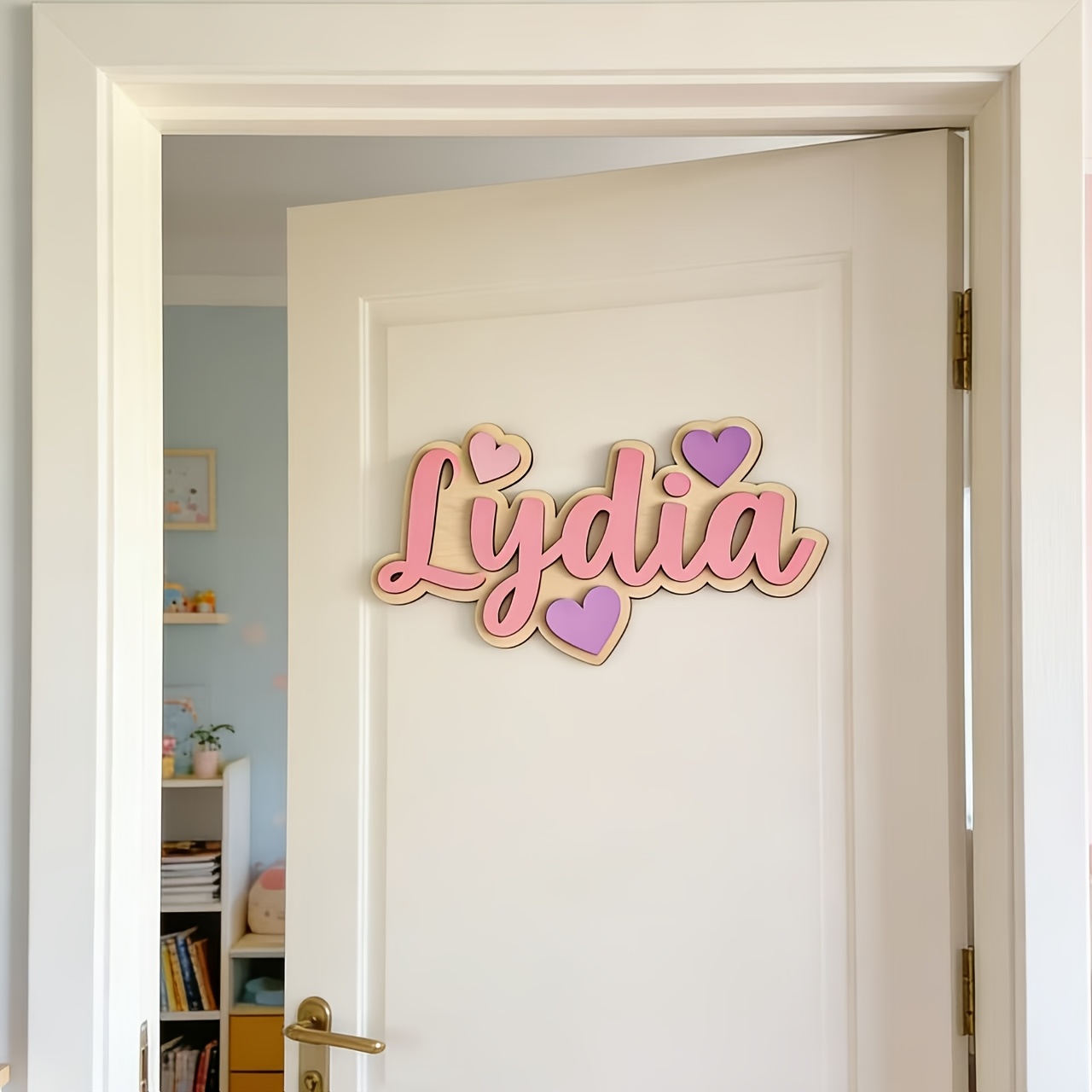 Spersonalizowana tabliczka z i – Baby Nursery Decor recenzja i cena