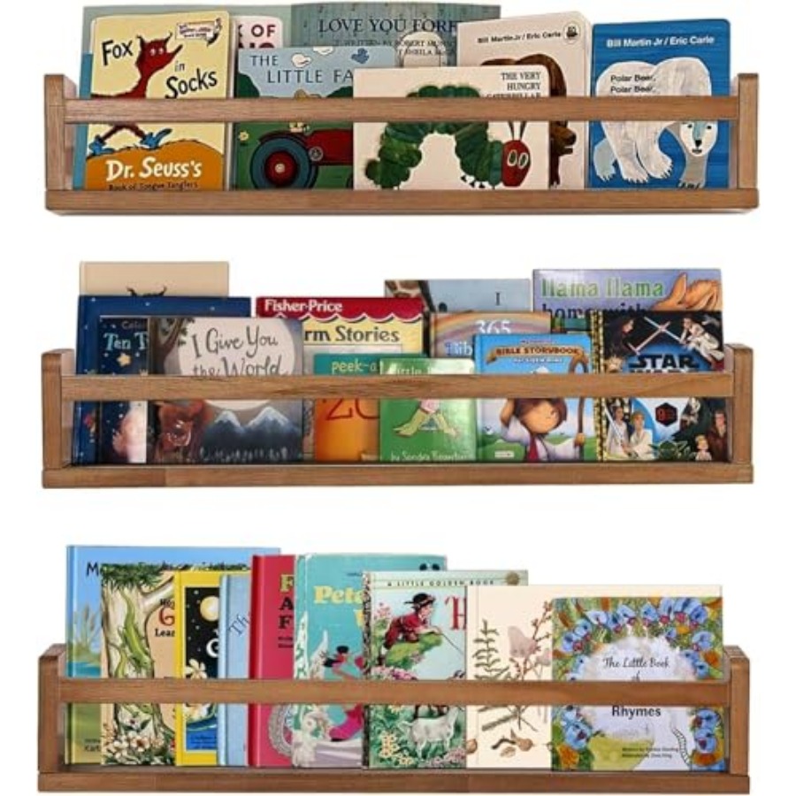 Półki do pokoju dziecięcego, w – Baby Nursery Floating Shelves recenzja i cena