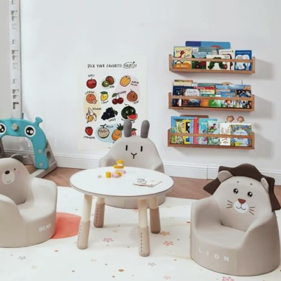 Półki do pokoju dziecięcego, w – Baby Nursery Floating Shelves recenzja i cena
