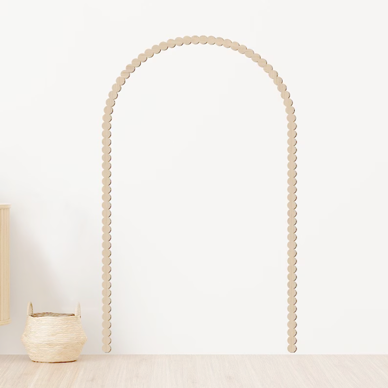 Nowoczesny, surowy drewniany ł – Baby Nursery Frames recenzja i cena