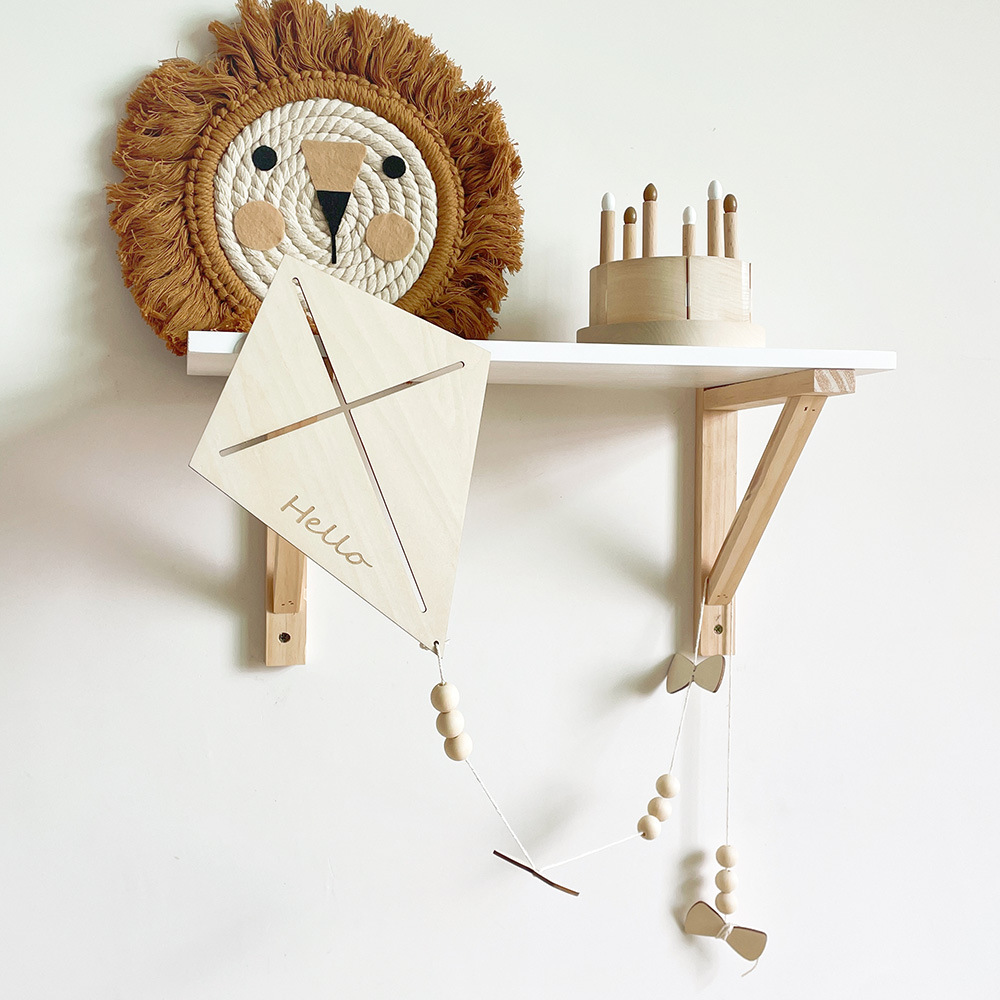 Drewniane ozdoby ścienne w sty – Baby Nursery Things recenzja i cena