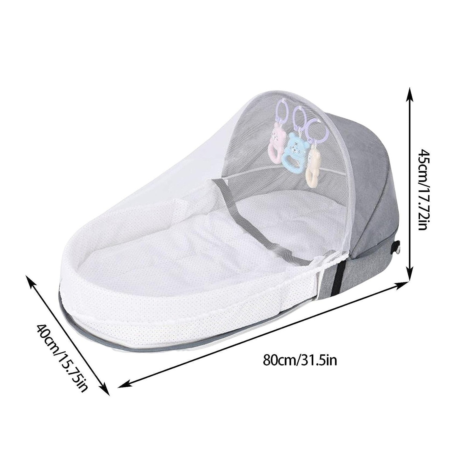Łóżeczko dziecięce Składane pr – Baby Nursery Items recenzja i cena