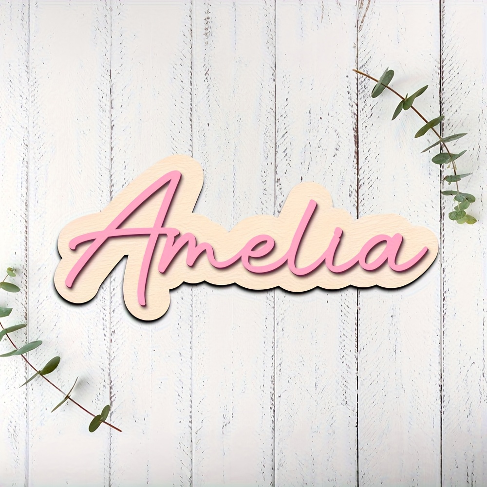 Personalizowana, dwuwarstwowa  – Baby Nursery Decor Boy recenzja i cena