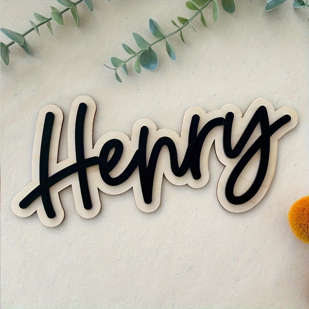 Personalizowana, dwuwarstwowa  – Baby Nursery Decor Boy recenzja i cena