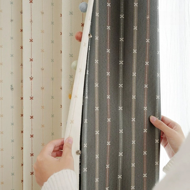 Tęczowe Gwiazdy Życzeń Zasłony – Blackout Curtain Nursery recenzja i cena