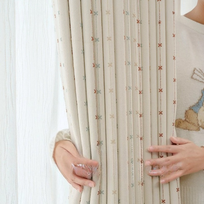 Tęczowe Gwiazdy Życzeń Zasłony – Blackout Curtain Nursery recenzja i cena