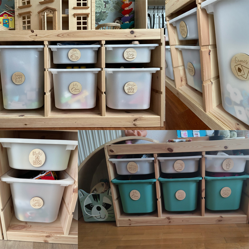 Drewniane etykiety do przechow – Baby Nursery Items recenzja i cena