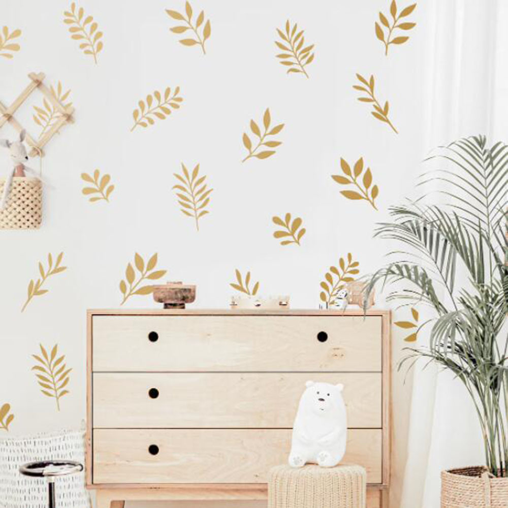 41Pcs Botanical Leaf Wall Stic – Baby Nursery Panelling recenzja i cena