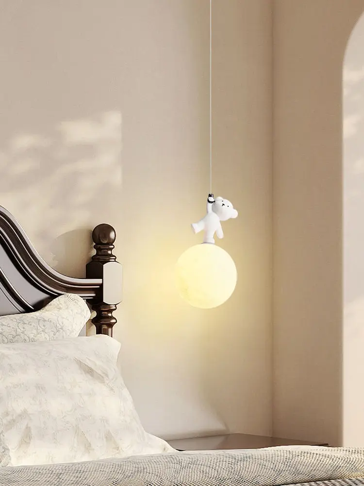 Lampa Niedźwiedź Kreskówkowa L – Baby Nursery Decor Boy recenzja i cena