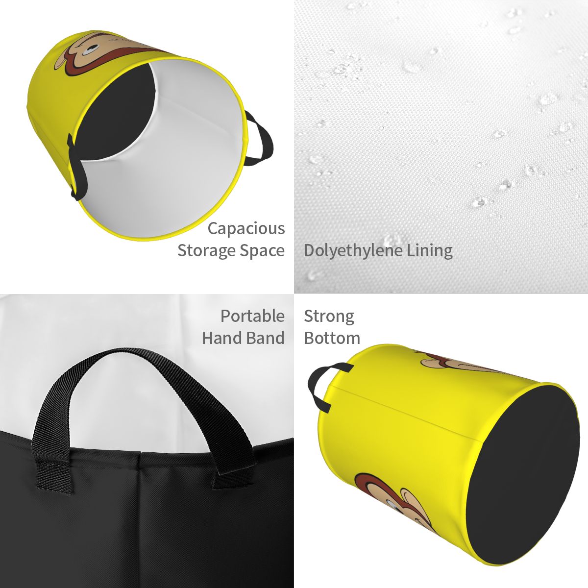 Kosz na pranie z motywem kresk – Baby Nursery Items recenzja i cena