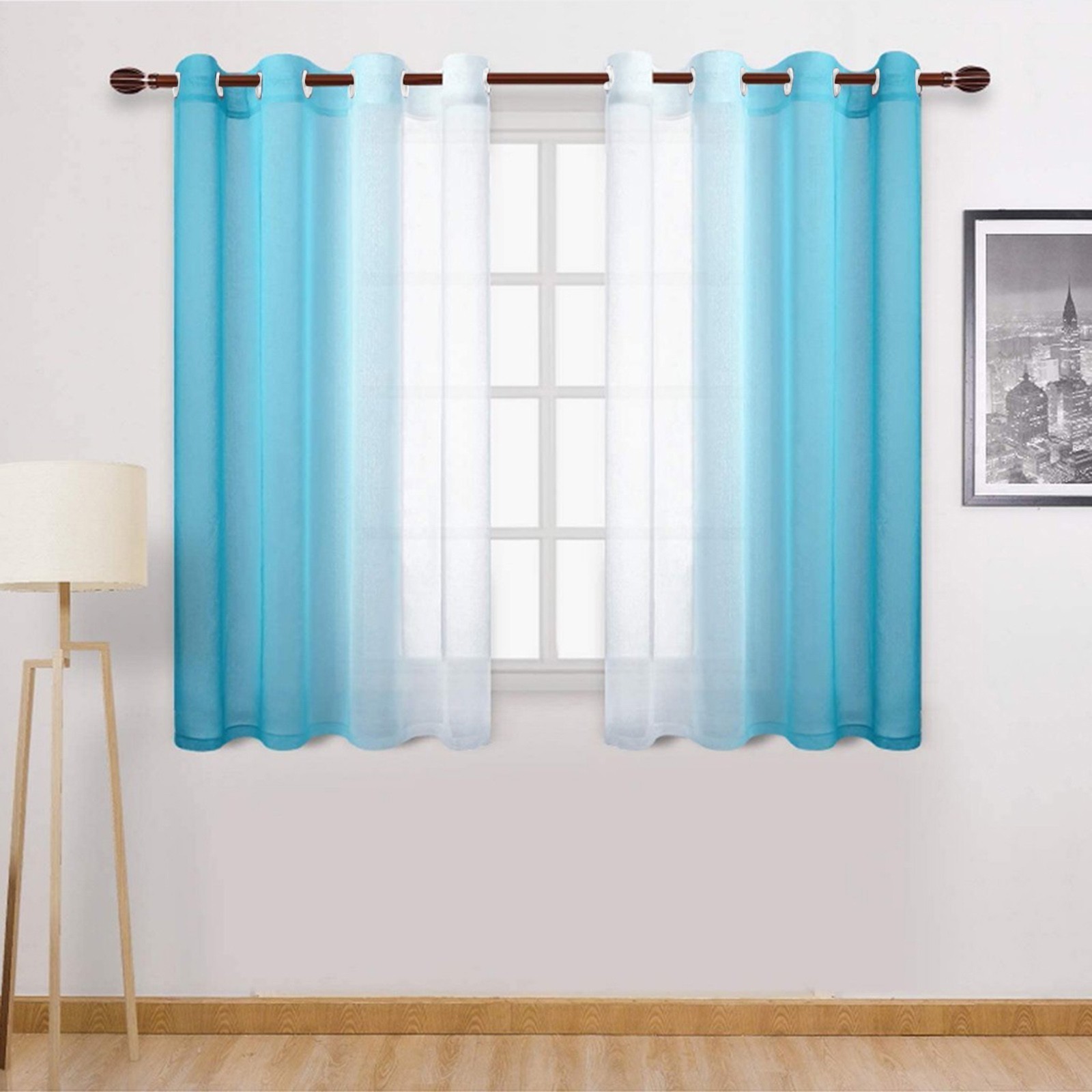 1 szt. Kurtyna Faux Grommet Fi – Blackout Curtain Nursery recenzja i cena