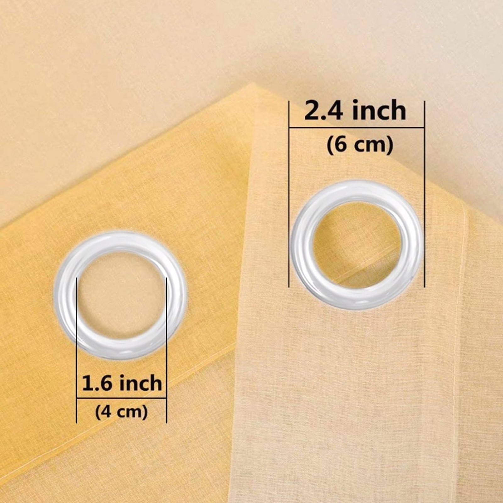 1 szt. Kurtyna Faux Grommet Fi – Blackout Curtain Nursery recenzja i cena