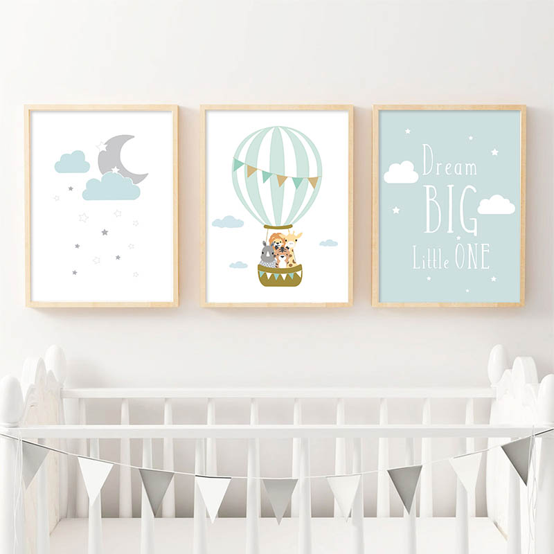 Plakat do pokoju dziecięcego z – Baby Nursery Mirror recenzja i cena