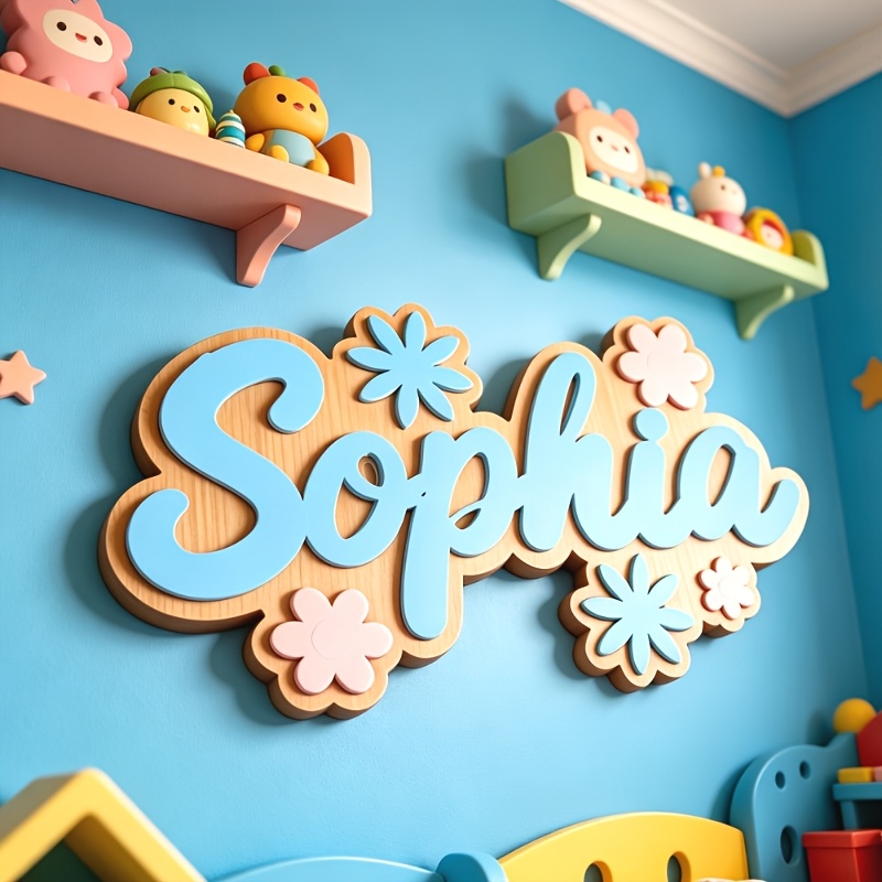 Spersonalizowana tabliczka z i – Baby Nursery Decor recenzja i cena