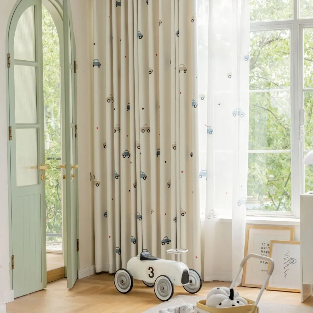 Nowoczesne zasłony do pokoju d – Blackout Curtain Nursery recenzja i cena