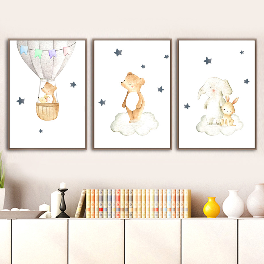 Słoń Królik Niedźwiedź Balon K – Baby Nursery Elephant recenzja i cena