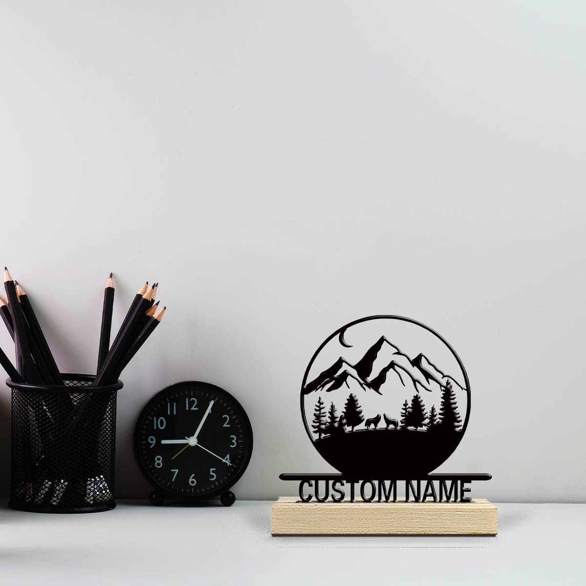 1 szt. Zabawna, personalizowan – Baby Nursery Mountain Theme recenzja i cena