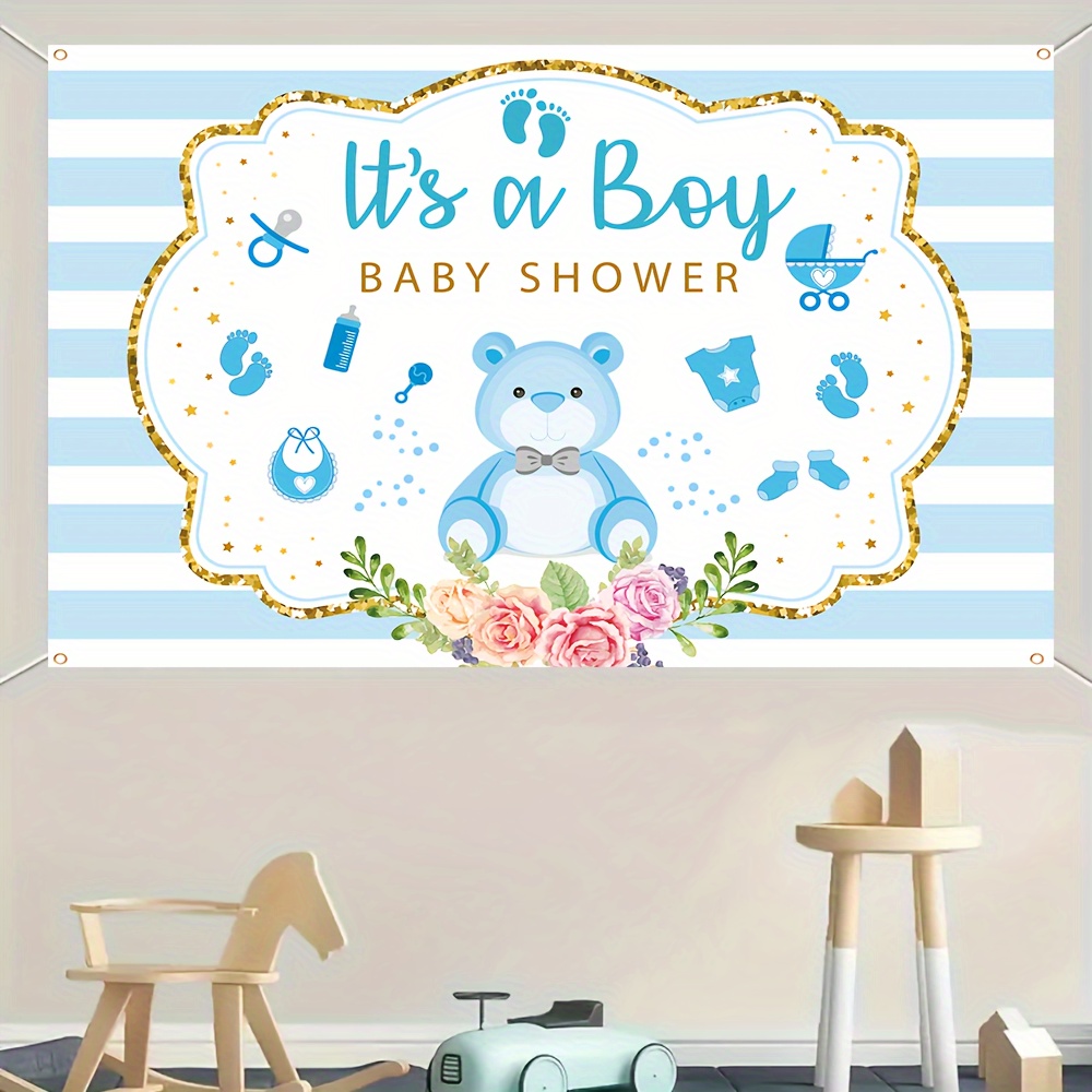 Baner na baby shower dla chłop – Baby Nursery Decor Boy recenzja i cena