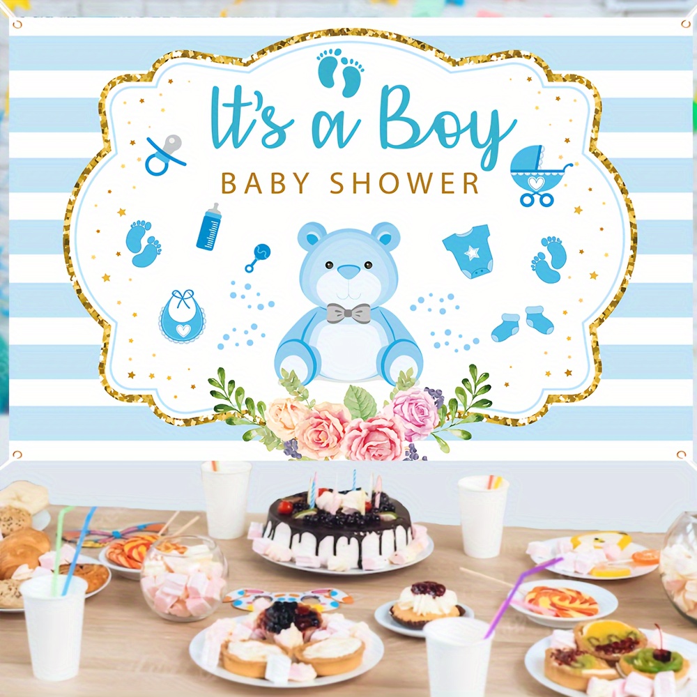 Baner na baby shower dla chłop – Baby Nursery Decor Boy recenzja i cena