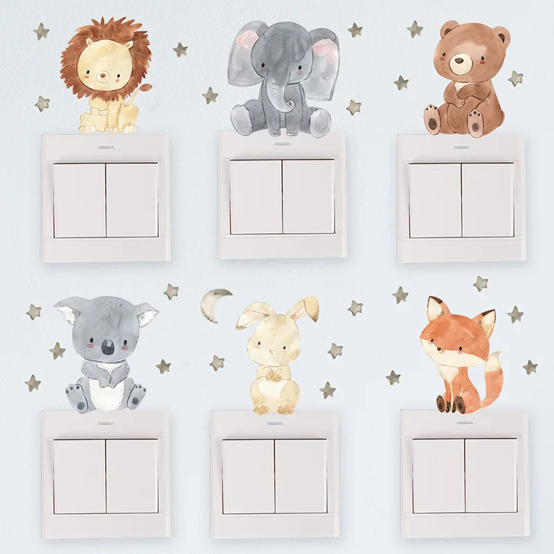 Urocze naklejki ścienne z moty – Baby Nursery Elephant recenzja i cena