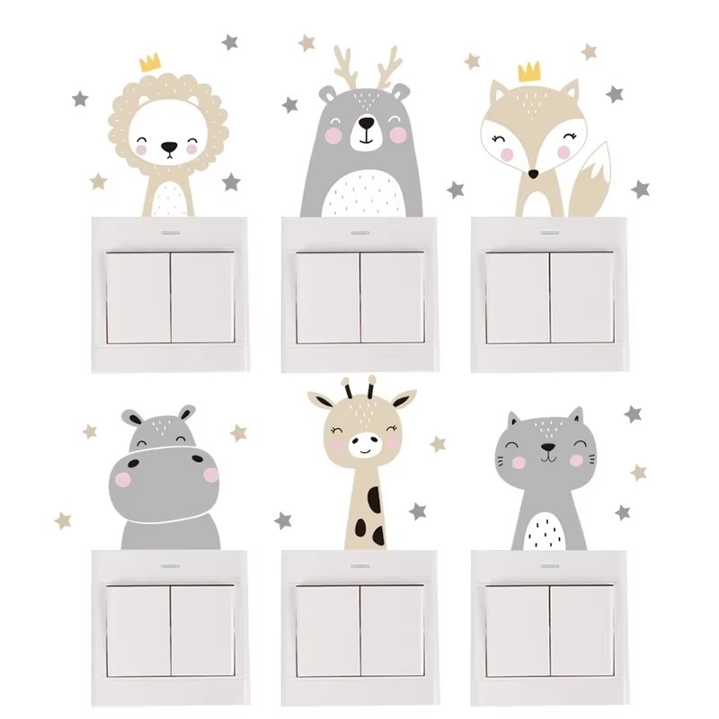 Urocze naklejki ścienne z moty – Baby Nursery Elephant recenzja i cena