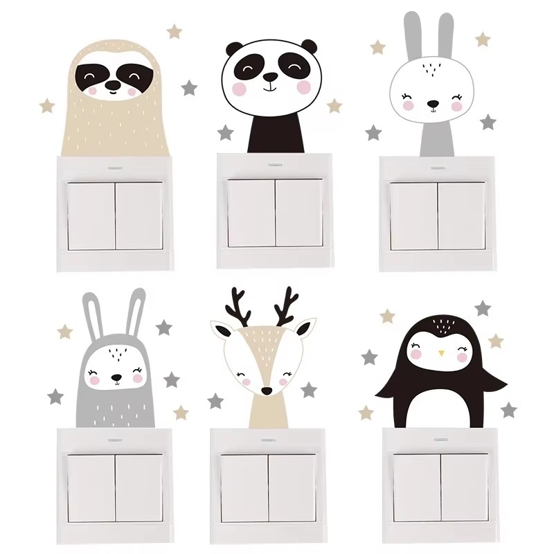 Urocze naklejki ścienne z moty – Baby Nursery Elephant recenzja i cena