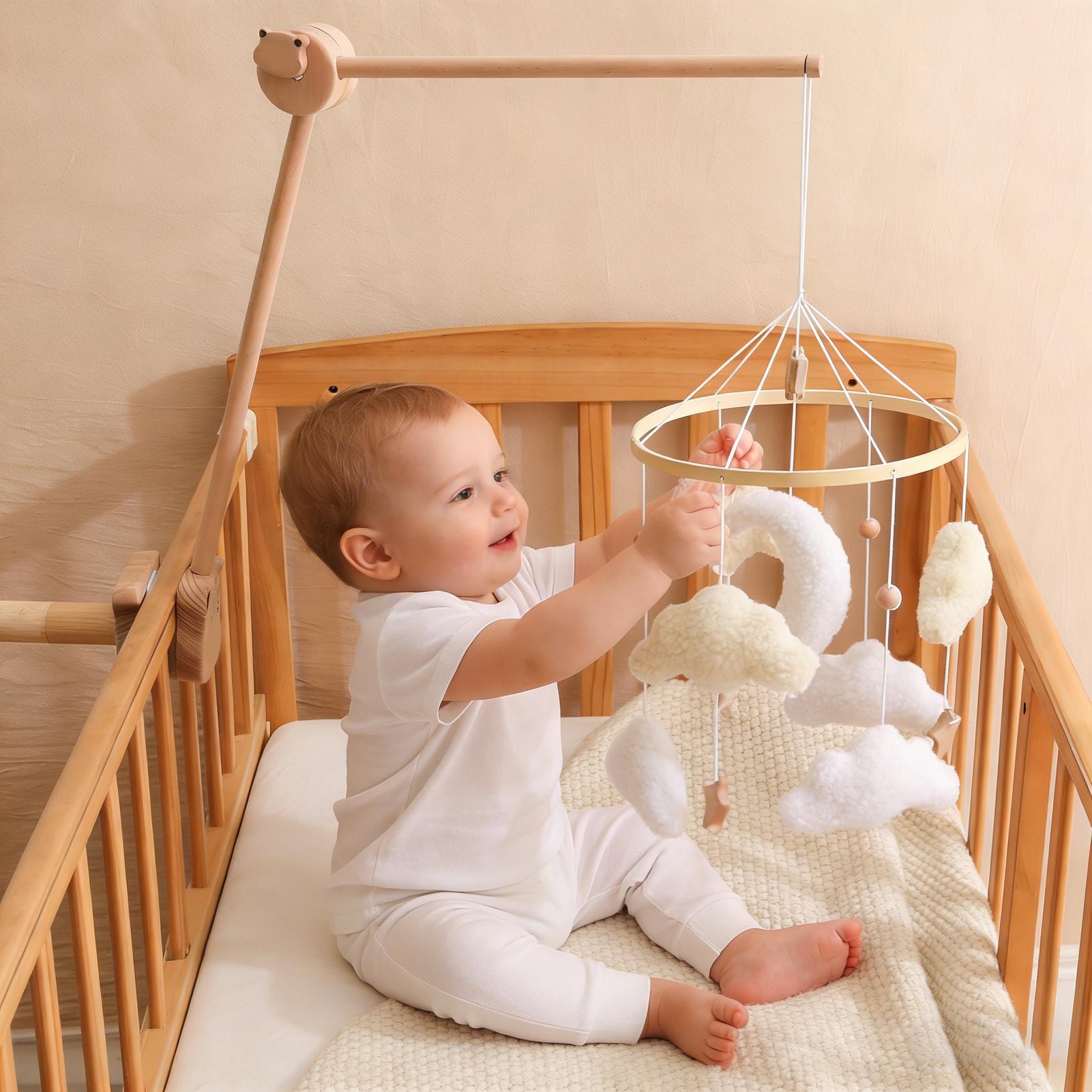 Drewniana karuzela do łóżeczka – Baby Nursery Decor Boy recenzja i cena