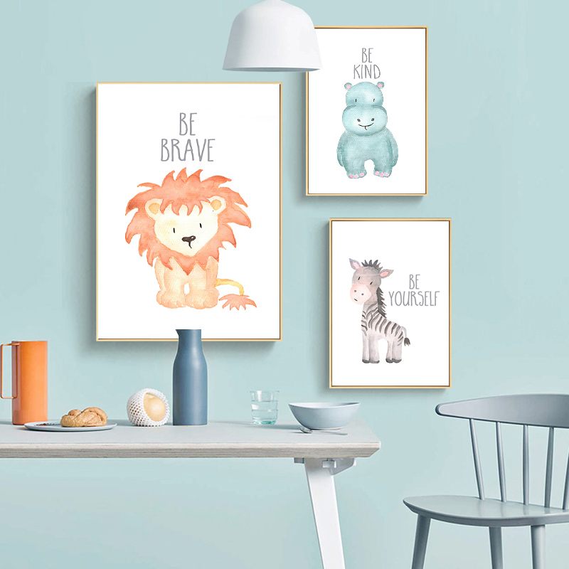 Baby Animal Lion Elephant Gira – Baby Nursery Giraffe recenzja i cena