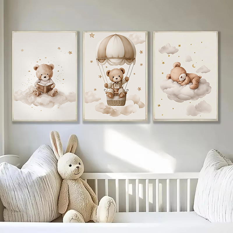 3 szt./zestaw Boho Plakat na p – Baby Nursery Decor recenzja i cena