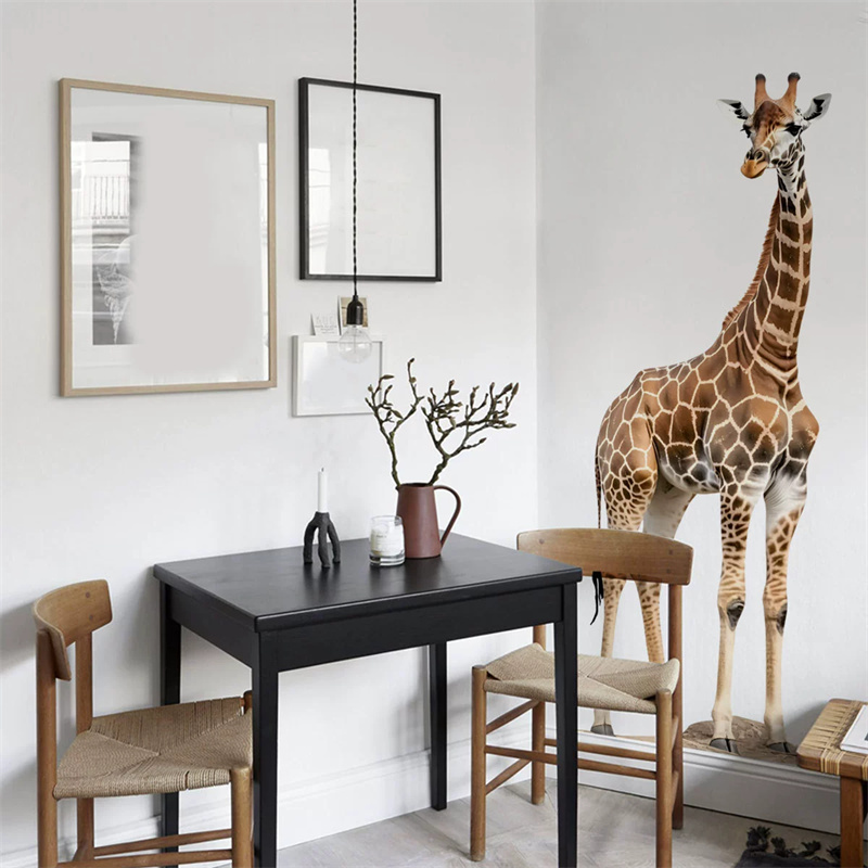 Duża naklejka z żyrafą, zwierz – Baby Nursery Giraffe recenzja i cena