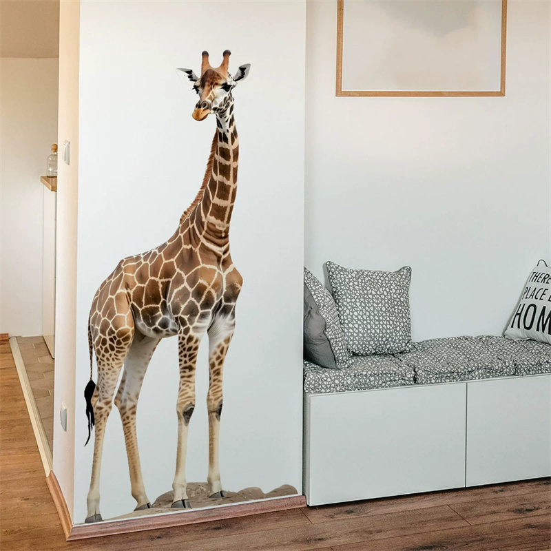 Duża naklejka z żyrafą, zwierz – Baby Nursery Giraffe recenzja i cena