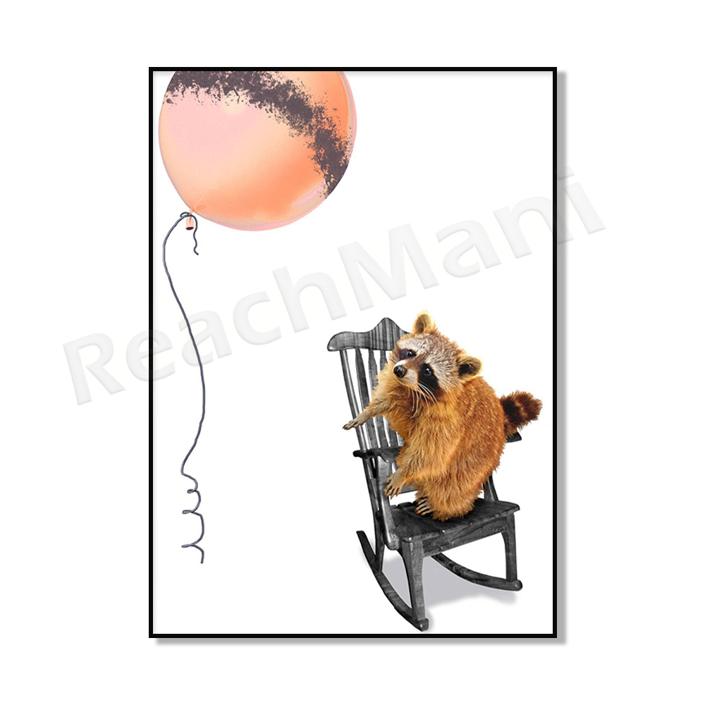 Obrazy ze zwierzętami z farmy  – Baby Zoo Nursery recenzja i cena
