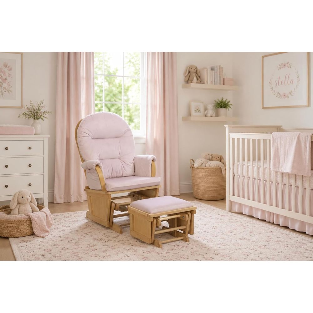 Fotel bujany Madison z podnóżk – Baby Nursery Chair recenzja i cena