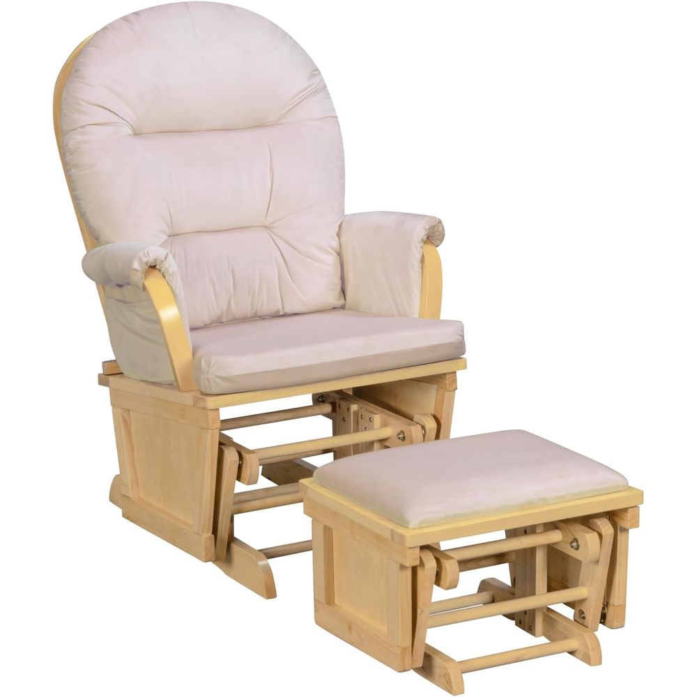 Fotel bujany Madison z podnóżk – Baby Nursery Chair recenzja i cena